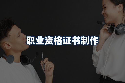 职业资格展示